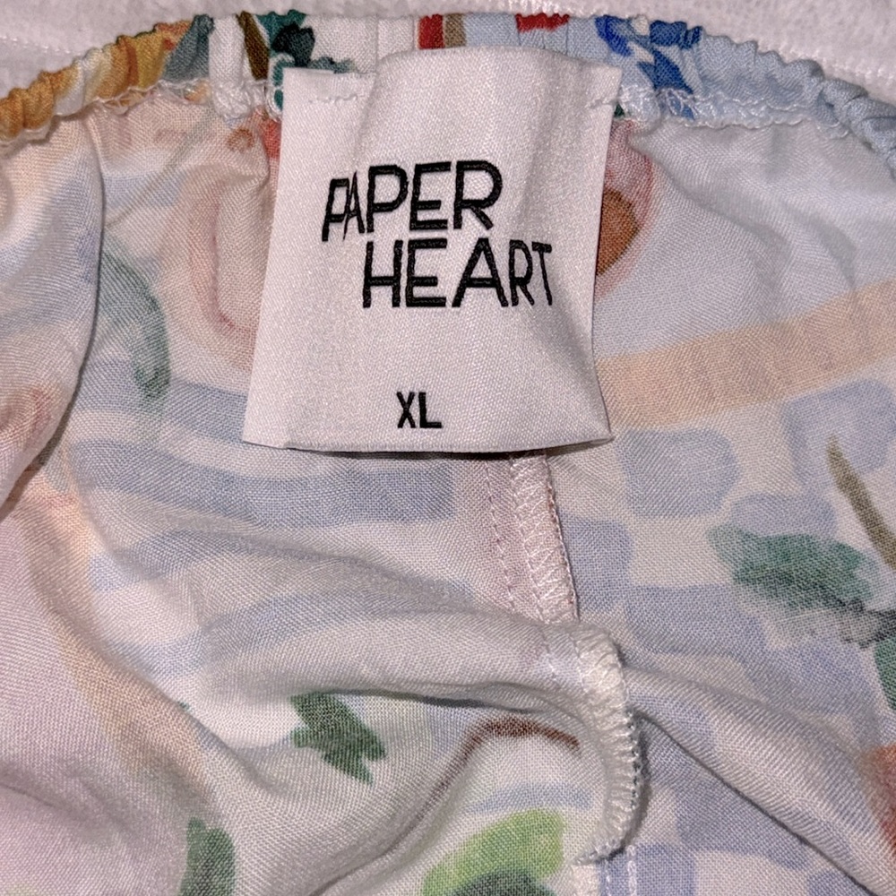 Anthropology Paper Heart Sunburst Fruit Patchwork Maxi Dress - Picture 6 of 6